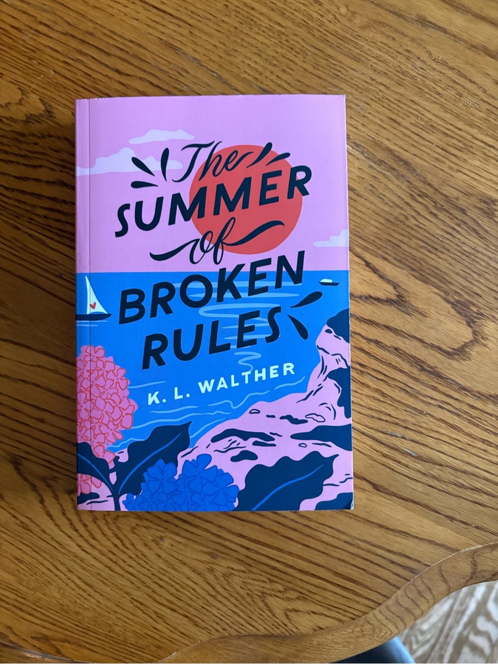 The Summer of Broken Rules by K.L. Walther Paperback book